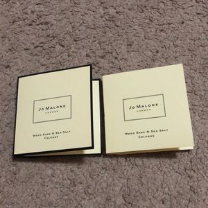 2 Jo Malone Wood Sage & Sea Salt Cologne
